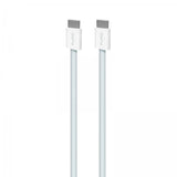 Puro Kabel Fabrik 2.0 60W USB-C til USB-C 1.5m Lyseblå