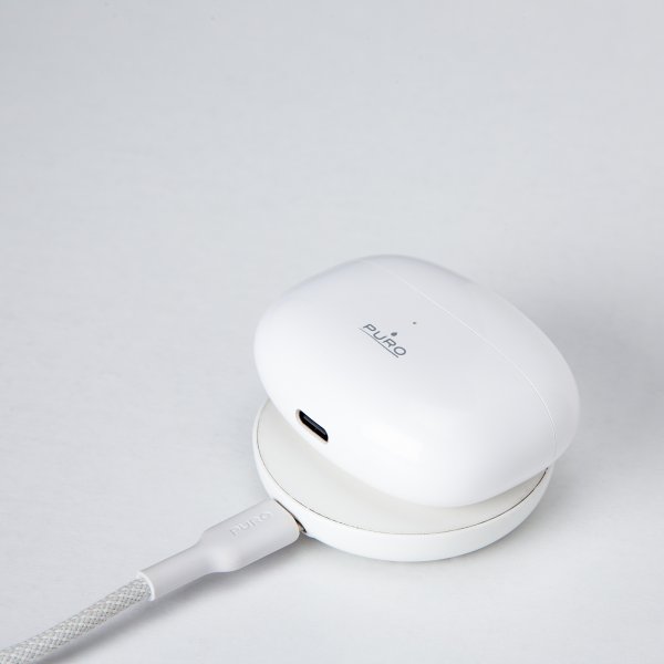 Puro Trådløs lader Mag Loop Pro Ring Stand MagSafe Hvit