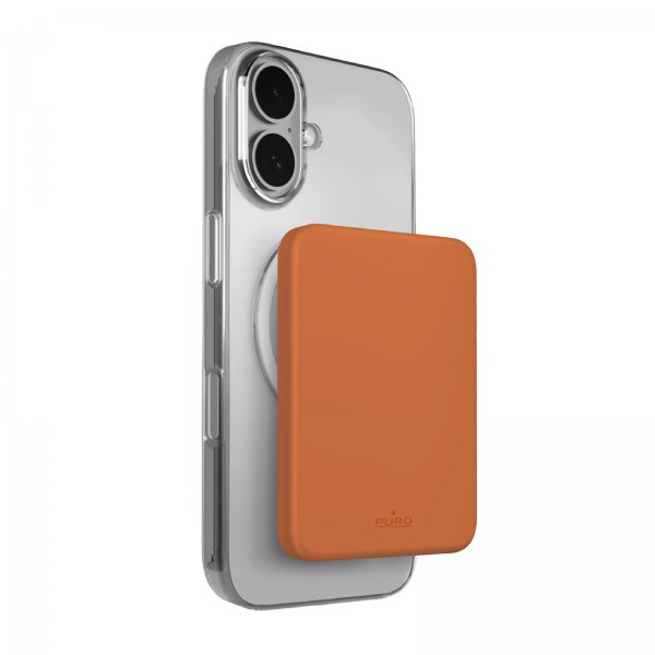 Puro Powerbank Mini Power Mag 4200 mAh Oransje