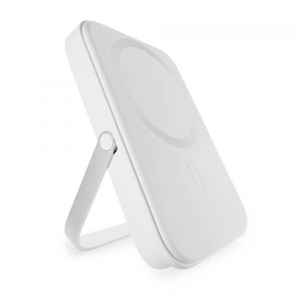 Puro Powerbank Stand Power Mag 5000 mAh Hvit