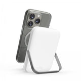 Puro Powerbank Stand Power Mag 5000 mAh Hvit