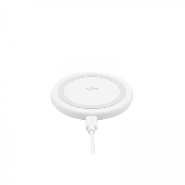 Puro Trådløs lader 10W Hvit