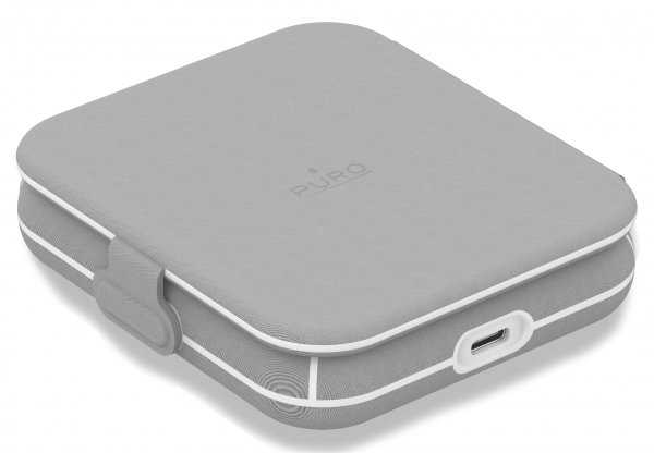 Puro Trådløs lader Power Go 2-in-1 MagSafe Hvit