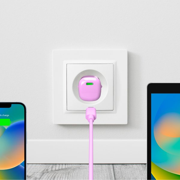 Puro Lader MiniPro GaN USB-C 20W Coraltastic