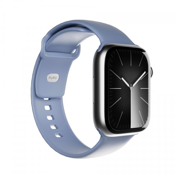 Puro Apple Watch 44/45/46/Ultra 49mm Armbånd Icon Ice Blue