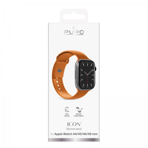 Puro Apple Watch 44/45/46/Ultra 49mm Armbånd Icon Desert Sun