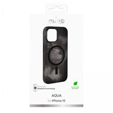 Puro iPhone 15 Deksel Aqua Svart