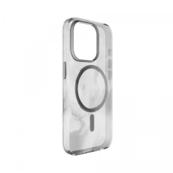 Puro iPhone 15 Pro Deksel Aqua Sølv