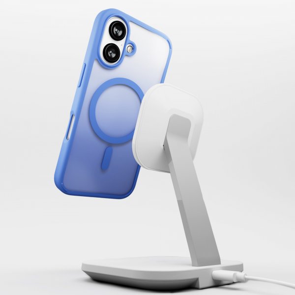 Puro iPhone 16 Deksel Gradient Blå