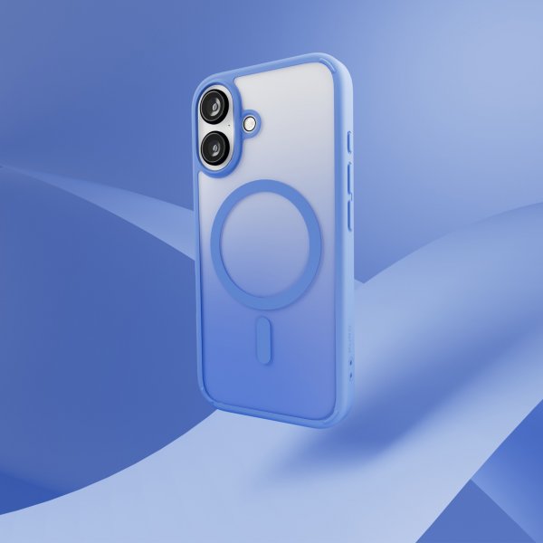 Puro iPhone 16 Deksel Gradient Blå