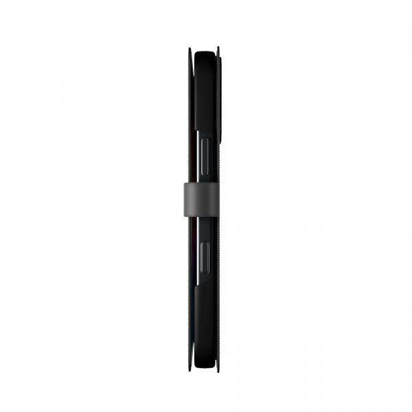 Puro iPhone 16 Plus Etui Wallet Stand Svart