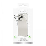 Puro iPhone 16 Pro Deksel Nude Transparent