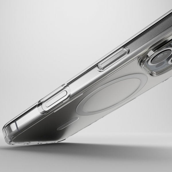 Puro iPhone 16 Pro Max Deksel Impact Clear D3O MagSafe Transparent