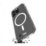 Puro iPhone 16 Plus Deksel Impact Clear D3O MagSafe Transparent