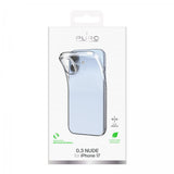 Puro iPhone 17 Deksel Nude Transparent