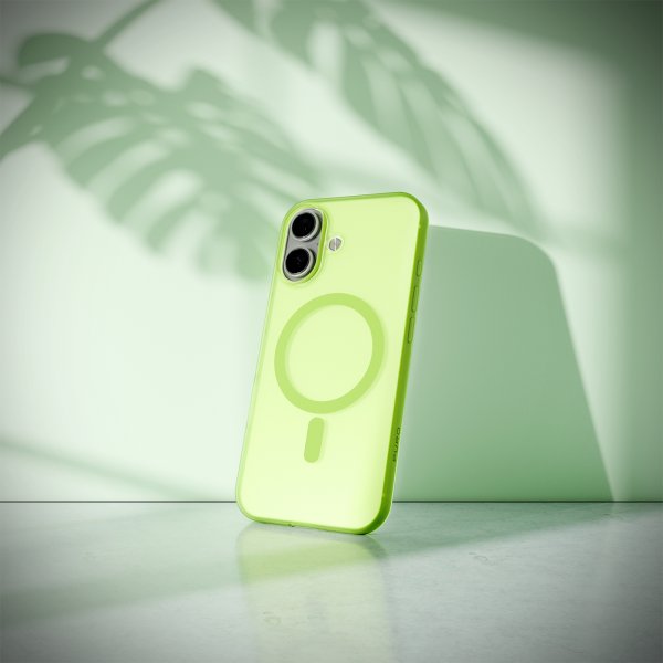 Puro iPhone 17 Deksel Daylight MagSafe Salted Lime