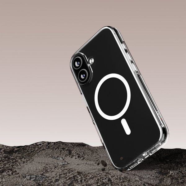 Puro iPhone 17 Deksel Impact Clear D3O MagSafe Transparent