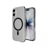 Puro iPhone 17 Deksel Lite Mag Transparent Svart