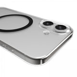 Puro iPhone 17 Deksel Lite Mag Transparent Svart