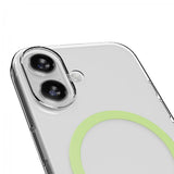 Puro iPhone 17 Deksel Lite Mag Transparent Grønn