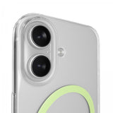 Puro iPhone 17 Deksel Lite Mag Transparent Grønn