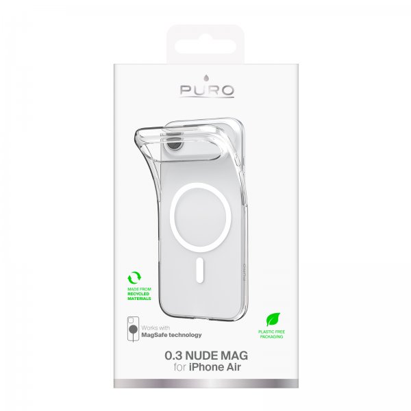 Puro iPhone Air Deksel 0.3 Mag Transparent