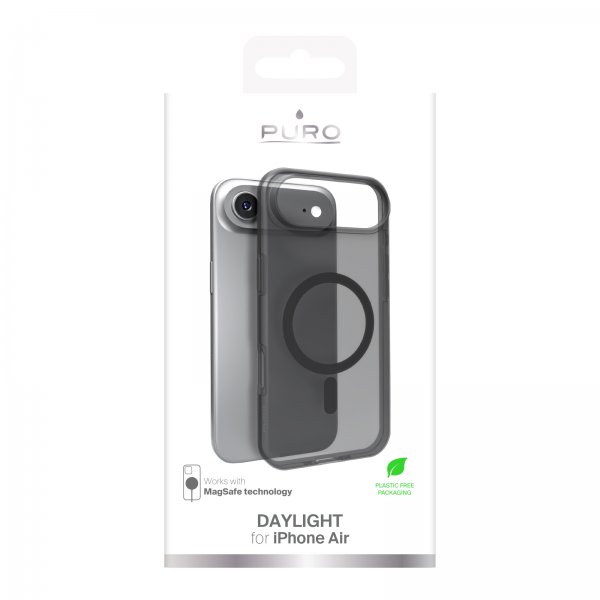 Puro iPhone Air Deksel Daylight MagSafe Svart