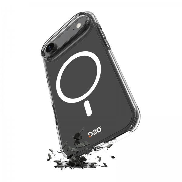 Puro iPhone Air Deksel Impact Clear D3O MagSafe Transparent