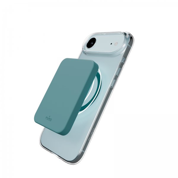 Puro iPhone Air Deksel Lite Mag Transparent Grønn