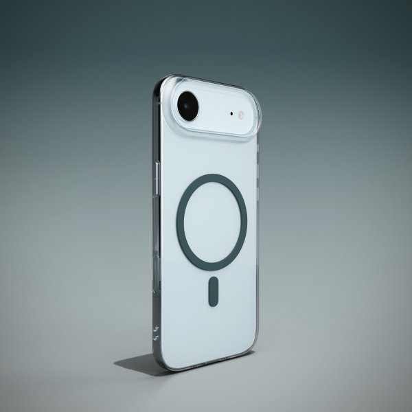 Puro iPhone Air Deksel Lite Mag Transparent Grønn