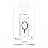 Puro iPhone Air Deksel Lite Mag Transparent Grønn
