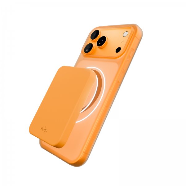 Puro iPhone 17 Pro Deksel Daylight MagSafe Oransje