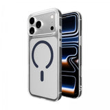 Puro iPhone 17 Pro Deksel Lite Mag Transparent Blå