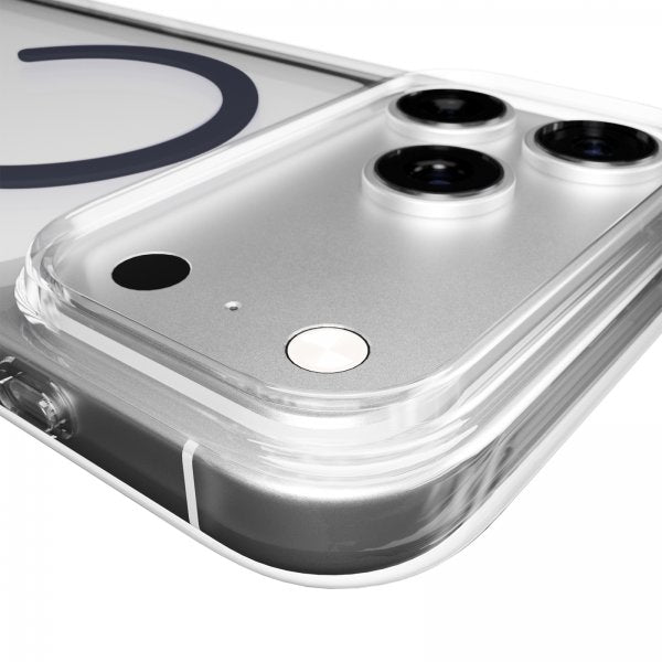 Puro iPhone 17 Pro Deksel Lite Mag Transparent Blå