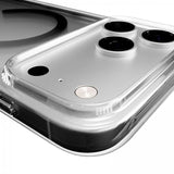 Puro iPhone 17 Pro Deksel Lite Mag Transparent Svart