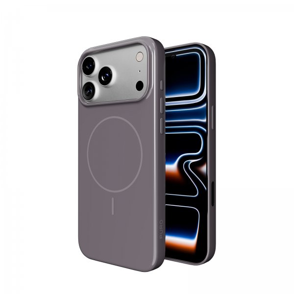 Puro iPhone 17 Pro Deksel Pulse MagSafe Lysegrå