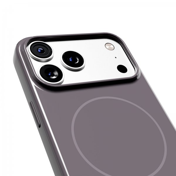 Puro iPhone 17 Pro Deksel Pulse MagSafe Lysegrå