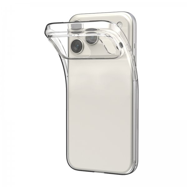 Puro iPhone 17 Pro Max Deksel Nude Transparent