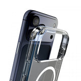 Puro iPhone 17 Pro Max Deksel Impact Clear D3O MagSafe Transparent