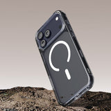 Puro iPhone 17 Pro Max Deksel Impact Clear D3O MagSafe Transparent