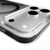 Puro iPhone 17 Pro Max Deksel Lite Mag Transparent Svart