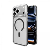 Puro iPhone 17 Pro Max Deksel Lite Mag Transparent Grå