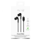 Puro Kablede Hodetelefoner Filo Pro USB-C Svart