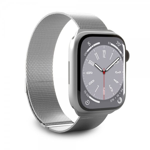 Puro Apple Watch 38/40/41/42mm Armbånd Milanese Silver