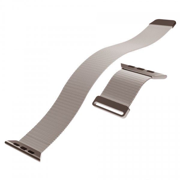Puro Apple Watch 44/45/46mm/Ultra 49mm Armbånd Milanese Titanium