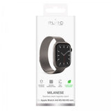 Puro Apple Watch 44/45/46mm/Ultra 49mm Armbånd Milanese Titanium