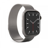 Puro Apple Watch 44/45/46mm/Ultra 49mm Armbånd Milanese Titanium