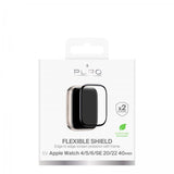 Puro Apple Watch 40mm (Series 4/5/6/SE) Skjermbeskytter Flexible Shield