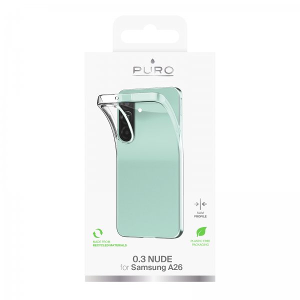 Puro Samsung Galaxy A26 Deksel Nude Transparent