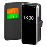 Puro Samsung Galaxy A55 Etui Wallet Stand Svart